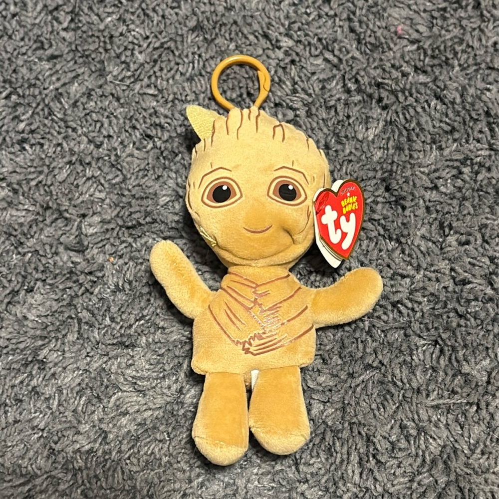 NWT Ty beanie babies Marvel’s Groot